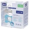 Chicco Dual Soft Succhietto Azzurro 6-16 Mesi 2 Pezzi St
