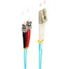 Shiverpeaks Cavo patch duplex LC/ST 50/125µ OM3 aqua 5m