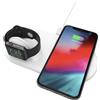 Adam Elements OMNIA Q2 - Pad di ricarica wireless universale per cellulari e Apple Watch - Bianco