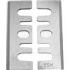 YWBL-WH 2 Pcs Pale Elettriche Pale in Carbide Piante Sostitutive per P20ST P20SF P20SB P20A FP20SA FP20A F20A