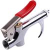 Ausla Pistola Ad Aria Compressa, Grilletto Ergonomico in Lega di Zinco con Ugello per Attrezzi, Pistola Compatta per Compressore d'Aria NPT da 1/4 di Pollice per un'efficace Rimozione della