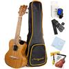 Martin Smith Ukulele tenore Martin Smith Premium con accordatore, borsa imbottita e corde di ricambio Aquila