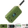 Meshnology Scheda di sviluppo ESP32 LoRa V4 + modulo GNSS L76 + batteria 3000mAh + custodia verde, ESP32-S3 SX1262 LoRa WiFi Bluetooth 2MB PSRAM 16MB Flash 915MHz Antenna OLED Supporto GPS solare per