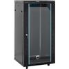 vidaXL Armadio di Rete 22U con Piedini girevoli 19 IP20 60x60x120 cm