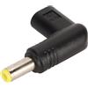 Naroote Adattatore DC Tipo C Femmina a 5,5x2,5 Mm Adattatore di Ricarica Rapida PD Efficiente e Affidabile da 100 W per Laptop