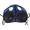 Fockety Maschera di Protezione per gli Occhi del Cavallo, Maschera Antimosche per Cavalli Che Scuotono la Testa, Graffi, Occhiali da Corsa per Cavalli Rete Protettiva Antivento e