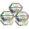 L'Angelica, Cofanetto Tisane Calde, Tisane Funzionali Active, Idea Regalo, Ventre Piatto, Dopo Pasto, Giusta Regola, Calma Colon, Della Sera Rilassante, Sollievo Stomaco, 3 Confezioni da 60 Filtri