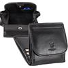 Matador Marca Portafoglio Uomo Piccolo Pelle #VIENNA Piccolo con Elegante Scatola Regalo, Portafoglio Prima Classe di Lusso con RFID, Mini Portafogli Uomo con Molti Scomparti per Carte, Nero Nappa
