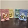 Pokemon Flocking Doll Set Charizard Squirtle Bulbasaur Pikachu Giappone da co...