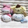 Set mascotte peluche personaggi Sanrio My Melody Hello Kitty Pompompurin Cinn...