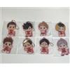 Haikyuu Charm Acrilico Set Completo Ikoma High School Anime da Collezione Gia...