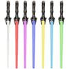 Sciabola luminosa espandibile a 7 colori con effetti sonori, ideale come regalo