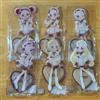 Ojamajo Doremi Acrylic Figure Set Completo Web Pon Kujimate Giappone da Colle...