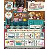 Re-Ment Peanuts Snoopy American Sweets Shop Set Completo SCATOLA da 8...