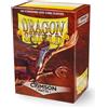 DRAGON SHIELD Standard Sleeves - Matte Crimson (100 Sleeves) Accessori Carte