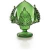PALAIS ROYAL Pumo Pomo Pugliese Decorazione Vetro H20cm Verde