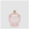 EDG Enzo De Gasperi Scatola Contenitore Micro Quadretti 14,5x10,5cm Rosa Vetro