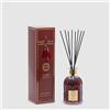 EDG Enzo De Gasperi Profumatore Diffusore con Bastoncini Bottiglia Classic 500ml Rosso Wild Ginger