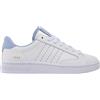 K-Swiss Lozan Klub Lth, Scarpe da Ginnastica Donna, White Iceberg Green Creme Brulee, 41 EU
