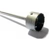 LED LEDS FRESA A TAZZA MM 50 CAROTATRICE CON ASTA SDS MAX 650 MM CEMENTO MURO MATTONI
