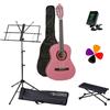 MusicalStore2005 Kit Completo per Chitarra Classica EKO CS10 (Completo, Pink)
