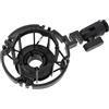 Generic Microfono Shock Mount Leggero Stabile Riduzione del Rumore per C2000 C3000 C4000 C214 C314 C414 per la Registrazione in Studio ABS