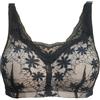 LRSSMB Reggiseno Da Post-operatorio Con Tasca For Mastectomia Da Notte Donna Senza Ferretto Reggiseno A Fascia In Pizzo Reggiseno Quotidiano Post-operatorio(Black,XXL)