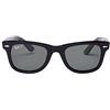 Ray-Ban RAYBAN Unisex - Adulto 0RB2140 901/58 50 Occhiali da sole, Nero (Black/Crystal Green Polarized)