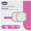 CHICCO (ARTSANA SpA) CHICCO COPPETTE ASSORBILATTE 60 PEZZI 2026