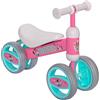 sarcia.eu Bicicletta senza pedali a 4 ruote, leggera, in metallo, prima bicicletta, girello 1+ (Minnie Mouse rosa)