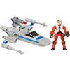 Star Wars Hero Mashers Episodio VII Resistenza X-Wing E Resistenza Pilota