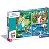 Clementoni - 25267 - Supercolor Puzzle - Disney Classic - 3x48 pezzi (3 puzzle da 48 pezzi) - Made in Italy, puzzle bambini 4 anni+