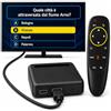 semplay GiocaFacileTV - Console di Giochi per TV - Idea Regalo per Nonni e Genitori - Carte, Quiz, Cruciverba, Memoria - Pensata per Anziani, Telecomando Semplice e Caratteri Grandi - by Semplay