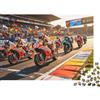 XiaopangXY Grand Prix Puzzles 1000 Pezzi Materiale Riciclato Motorcycle Race Puzzle per Anziani Relieve Senile Dementia Fun Gioco di Famiglia Attività Home 70x50cm/1000pcs