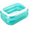 Bestway 54005 Piscina Gonfiabile familiare traslucido 200x146x48 cm- Verde