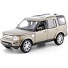 Land Rover Discovery 4, marrone met, modellino auto, modello finito, Welly 1:24