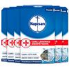 Napisan Cura Lavatrice Disinfettante Freschezza di Primavera, Elimina i Cattivi Odori, Rimuove Sporco e Residui di Sapone, 6 Confezione da 250ml