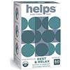 HELPS PHARMADUS BOTANICALS HELPS INFUSI - Infuso rilassante con melissa, passiflora e stevia. Rilassi chi combatte l'ansia per riposare meglio. Scatola da 16 bustine.