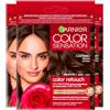Garnier Color Sensation Color Retouch Tinta Capelli Colorazione Permanente per Ricrescita Copre il 100% dei Capelli Bianchi Applicazione Semplice Colore Castano - 3 Tinte
