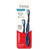 Colgate Keep - Kit di sbiancamento manuale per spazzolino da denti, colore: Blu marino