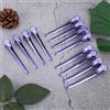 Generic Clamp/Holder per Sezionamento dei Capelli in 6 Colori Forcine per Capelli Antiruggine a Molla Ad Alta Tensione per lo Styling del Salone Materiale Metallico (PURPLE)