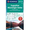 Kompass Carta escursionistica Kom 25. Zugspitze, Mieminger Kette, Ehrwald, Lermoos, Garmisch-Partenkirchen, Reutte: Wandelkaart Schaal 1 : 50.000