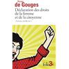 Folio Déclaration des droits de la femme et de la citoyenne et autres écrits: Femme, réveille-toi !
