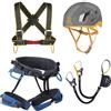Singing Rock Ferrata Packet Exp - kit via ferrata, Multicolor