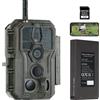 GardePro E8P Max Fotocamera da Caccia WIFI Batteria Ricaricabile da 8000mAh