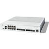 Cisco Catalyst 1300-16XTS Managed Switch, 8 Ports 10G-Kupfer, 8 x 10GE-SFP+, ein