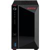 Asustor NAS AS5402T Server di Archiviazione Ethernet LAN 4GB Nero