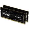 Kingston Technology FURY 32GB 3200MT/s DDR4 CL20 SODIMM (Kit of 2) Impact