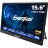 Monitor Portatile 15.6" FHD 1080P IPS - Schermo Esterno Ultra Sottile E Leggero