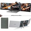 DCM6 Monitor Portatile per Laptop 14" FHD 1080P IPS Doppio Schermo PC Portatile